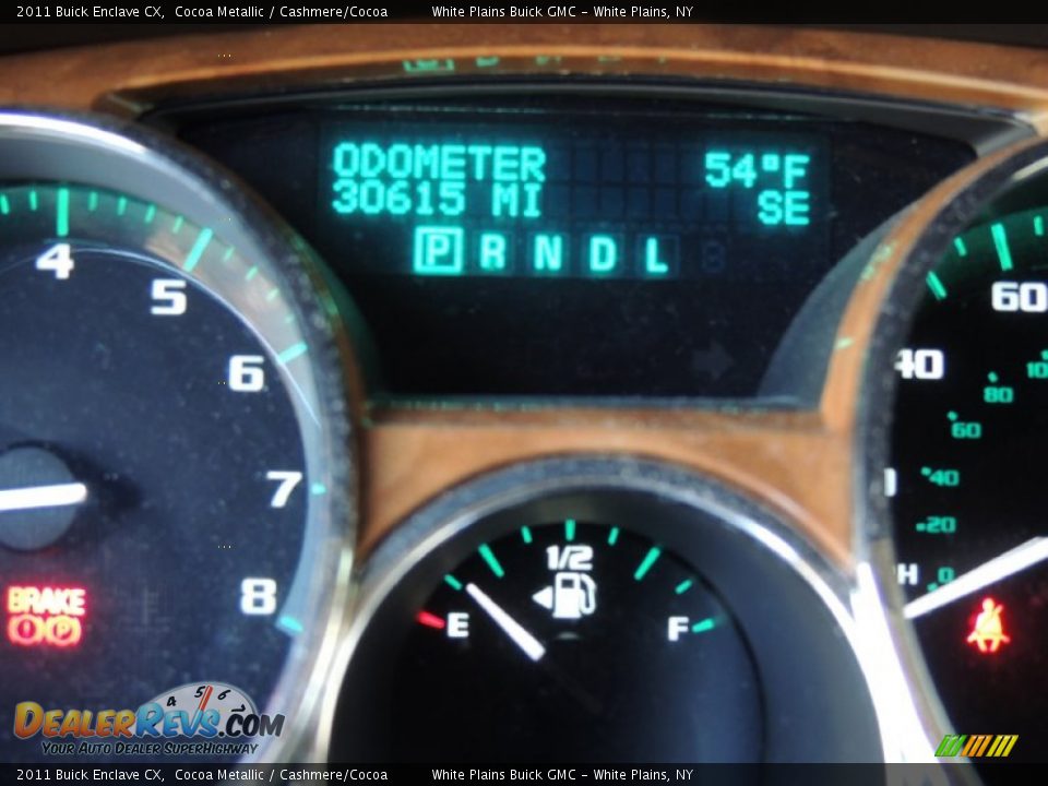 2011 Buick Enclave CX Cocoa Metallic / Cashmere/Cocoa Photo #22