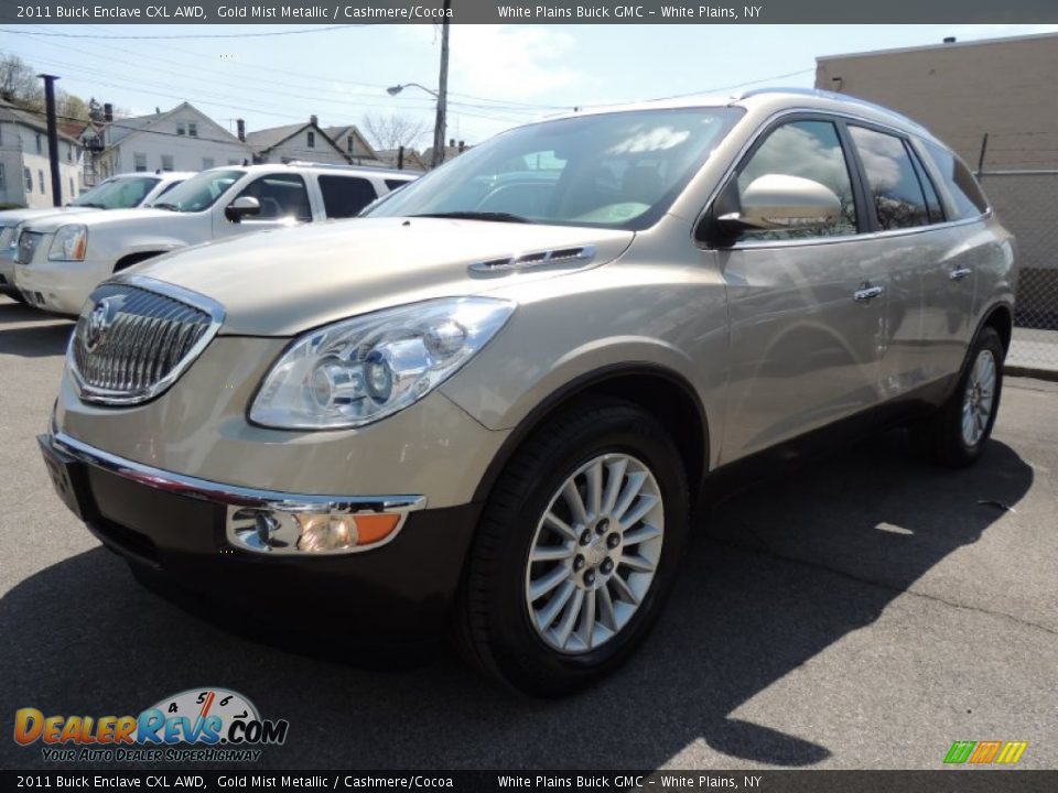 2011 Buick Enclave CXL AWD Gold Mist Metallic / Cashmere/Cocoa Photo #1