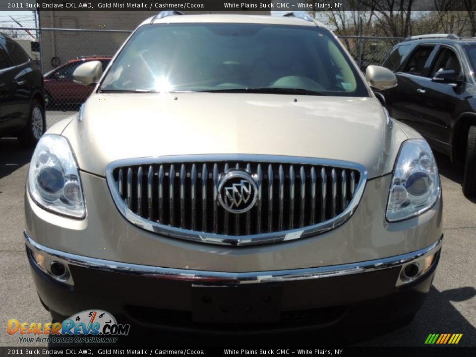 2011 Buick Enclave CXL AWD Gold Mist Metallic / Cashmere/Cocoa Photo #2