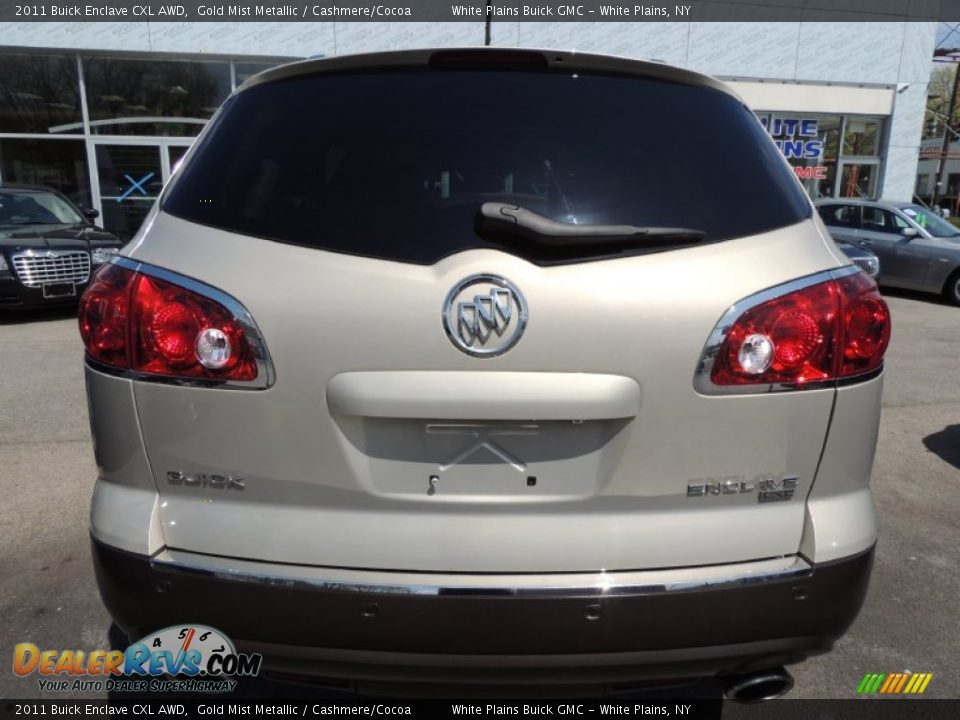 2011 Buick Enclave CXL AWD Gold Mist Metallic / Cashmere/Cocoa Photo #5