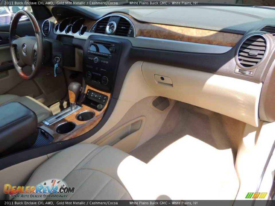 2011 Buick Enclave CXL AWD Gold Mist Metallic / Cashmere/Cocoa Photo #9