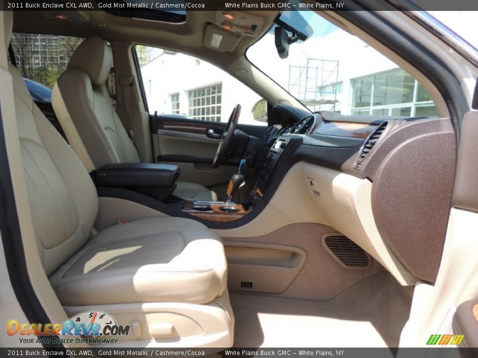 2011 Buick Enclave CXL AWD Gold Mist Metallic / Cashmere/Cocoa Photo #10
