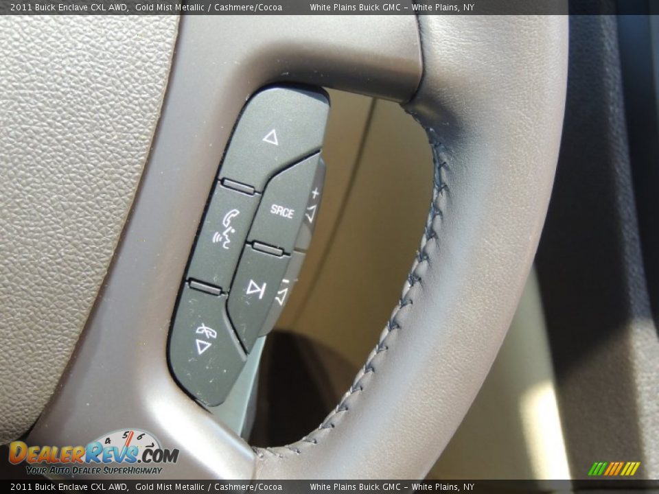 2011 Buick Enclave CXL AWD Gold Mist Metallic / Cashmere/Cocoa Photo #20