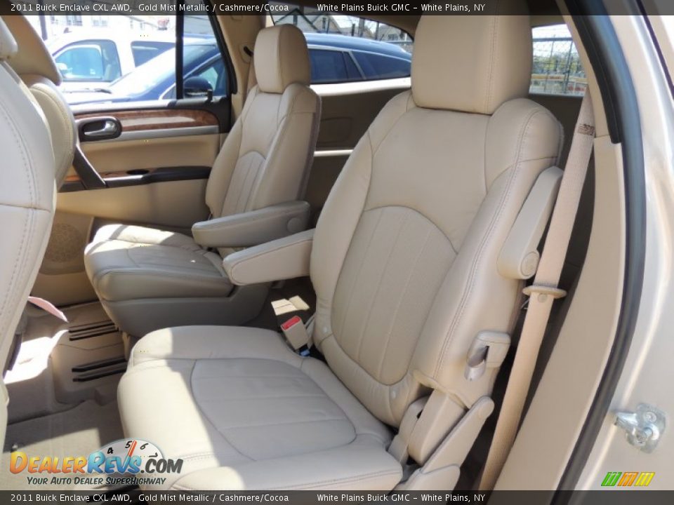 2011 Buick Enclave CXL AWD Gold Mist Metallic / Cashmere/Cocoa Photo #22
