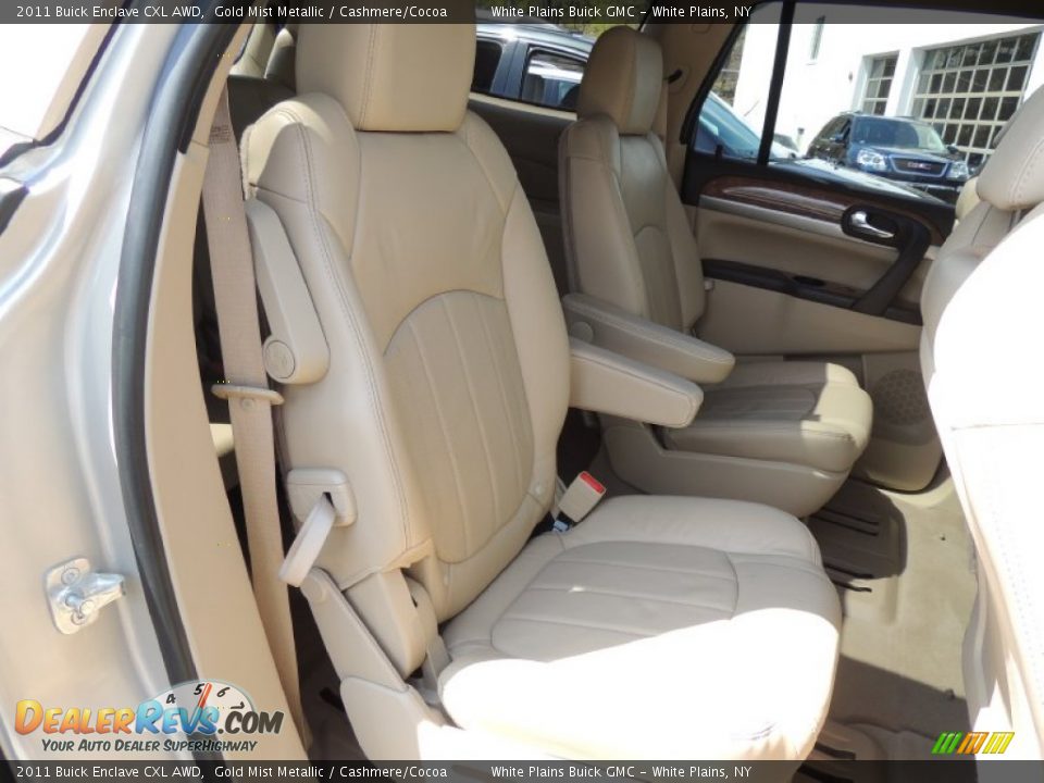 2011 Buick Enclave CXL AWD Gold Mist Metallic / Cashmere/Cocoa Photo #23