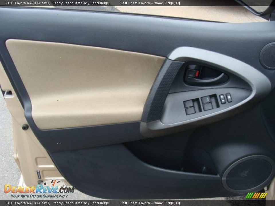 2010 Toyota RAV4 I4 4WD Sandy Beach Metallic / Sand Beige Photo #6
