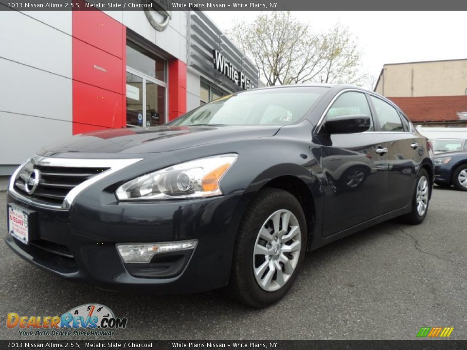2013 Nissan Altima 2.5 S Metallic Slate / Charcoal Photo #1