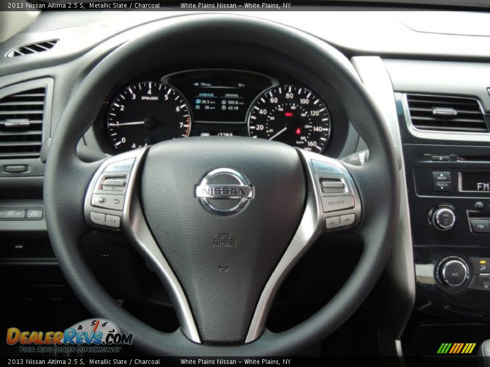 2013 Nissan Altima 2.5 S Metallic Slate / Charcoal Photo #18