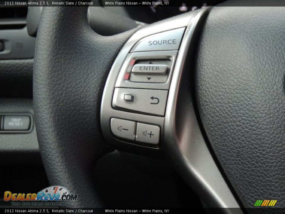 2013 Nissan Altima 2.5 S Metallic Slate / Charcoal Photo #19
