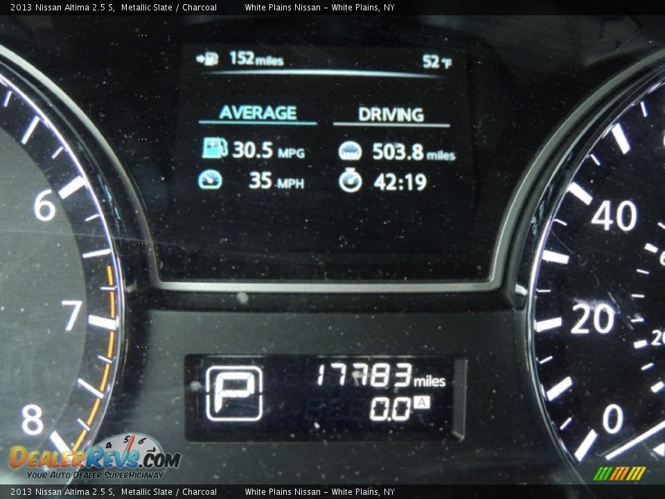 2013 Nissan Altima 2.5 S Metallic Slate / Charcoal Photo #21