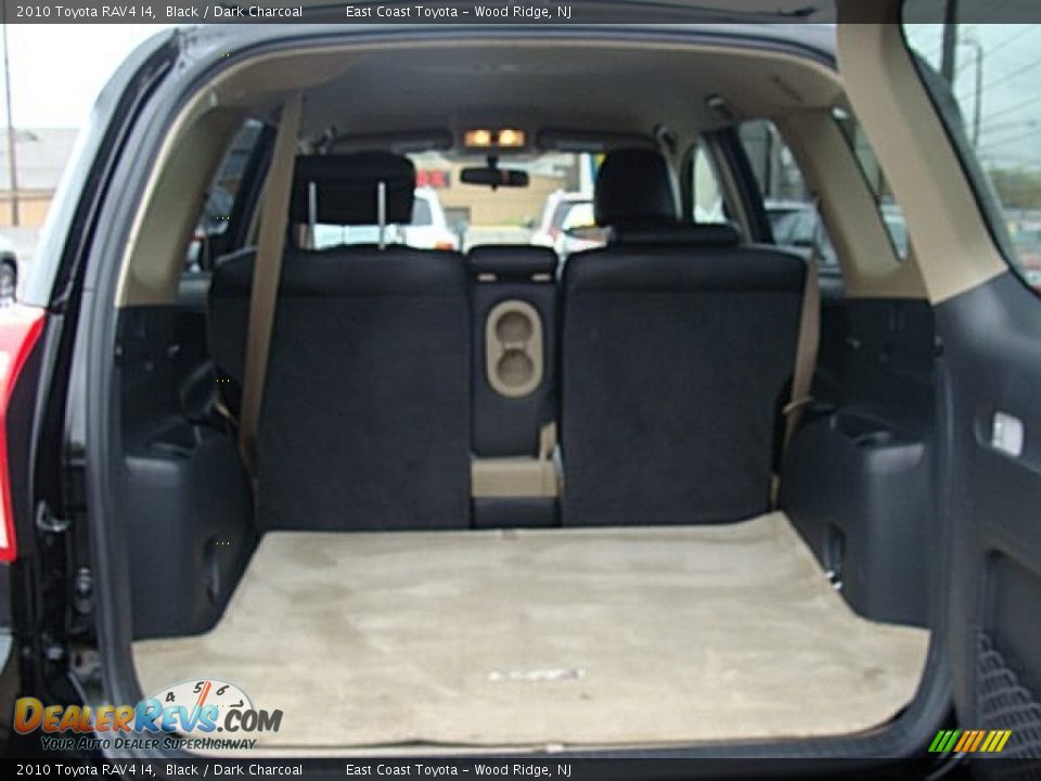 2010 Toyota RAV4 I4 Black / Dark Charcoal Photo #13