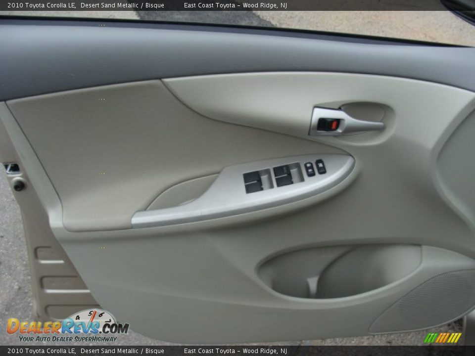 2010 Toyota Corolla LE Desert Sand Metallic / Bisque Photo #6