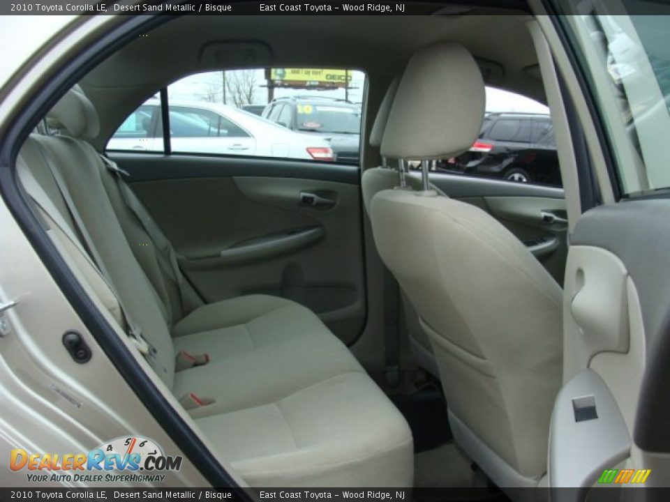 2010 Toyota Corolla LE Desert Sand Metallic / Bisque Photo #12