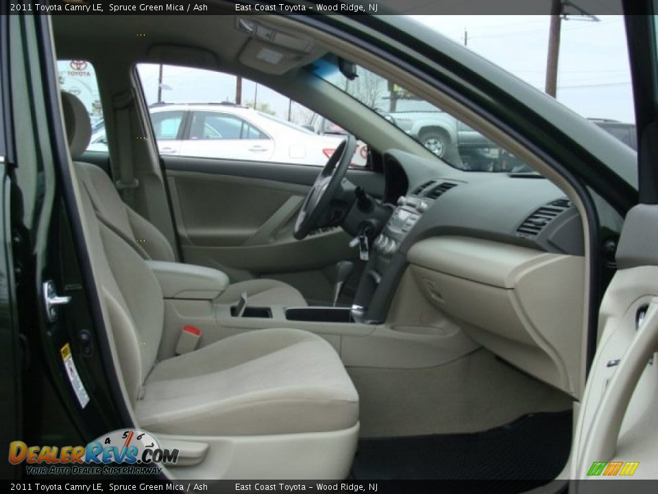 2011 Toyota Camry LE Spruce Green Mica / Ash Photo #8