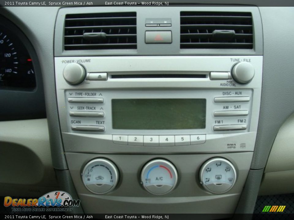 2011 Toyota Camry LE Spruce Green Mica / Ash Photo #11