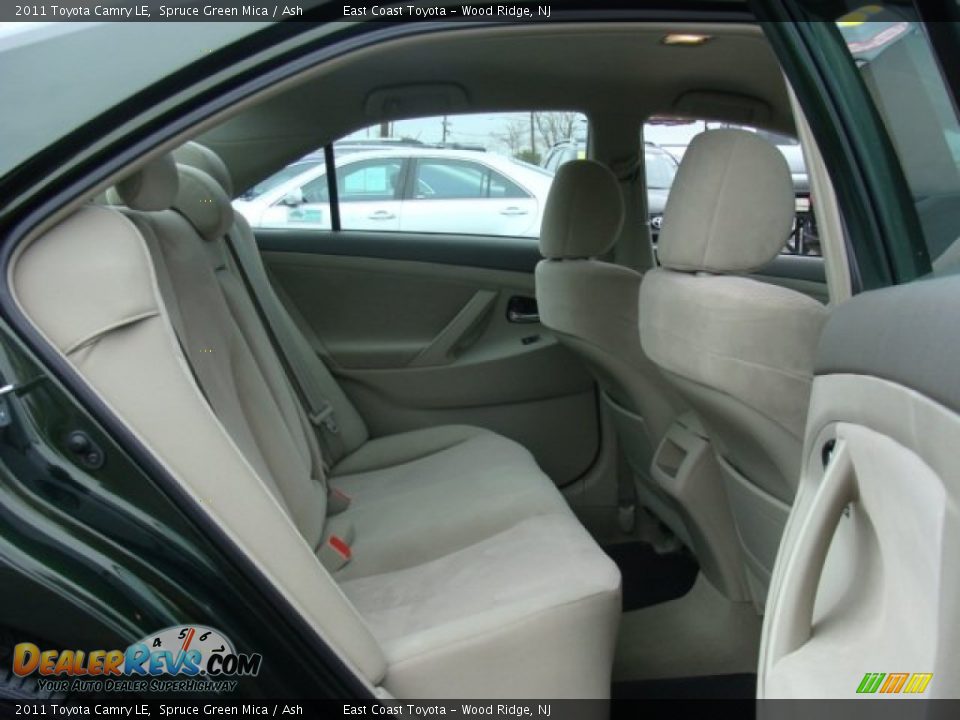 2011 Toyota Camry LE Spruce Green Mica / Ash Photo #12