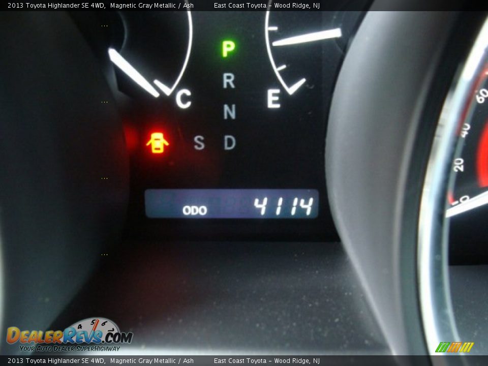2013 Toyota Highlander SE 4WD Magnetic Gray Metallic / Ash Photo #11