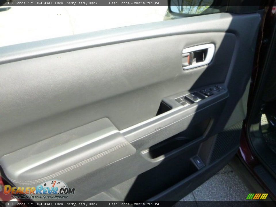 2013 Honda Pilot EX-L 4WD Dark Cherry Pearl / Black Photo #15