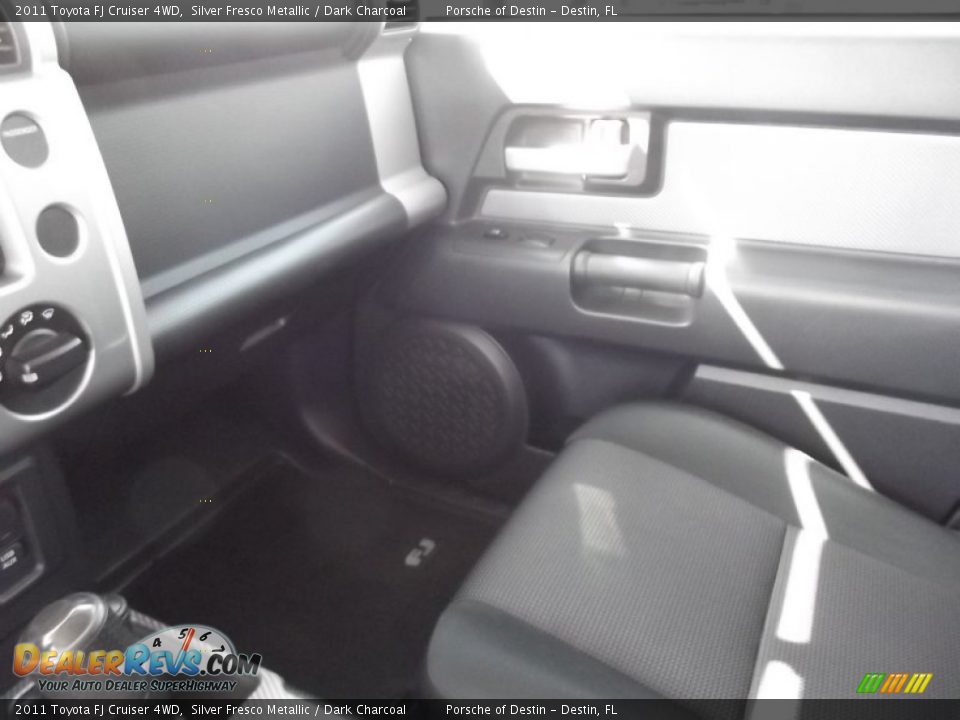 2011 Toyota FJ Cruiser 4WD Silver Fresco Metallic / Dark Charcoal Photo #16