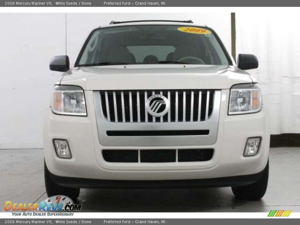 White Suede 2009 Mercury Mariner V6 Photo #3