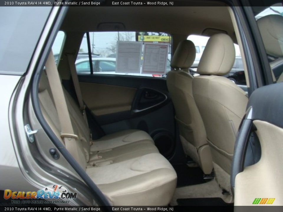 2010 Toyota RAV4 I4 4WD Pyrite Metallic / Sand Beige Photo #12