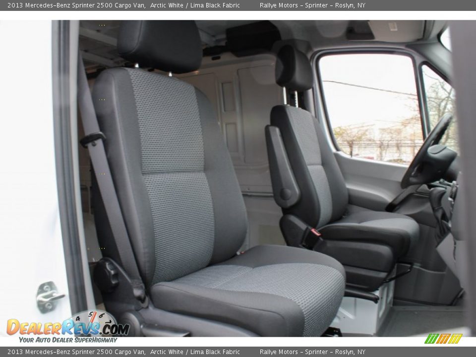 2013 Mercedes-Benz Sprinter 2500 Cargo Van Arctic White / Lima Black Fabric Photo #10