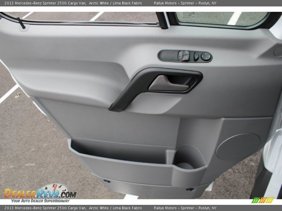 2013 Mercedes-Benz Sprinter 2500 Cargo Van Arctic White / Lima Black Fabric Photo #11