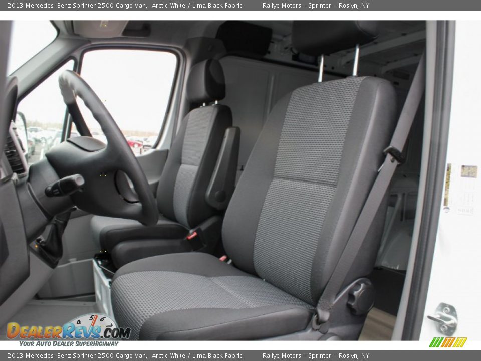 2013 Mercedes-Benz Sprinter 2500 Cargo Van Arctic White / Lima Black Fabric Photo #12