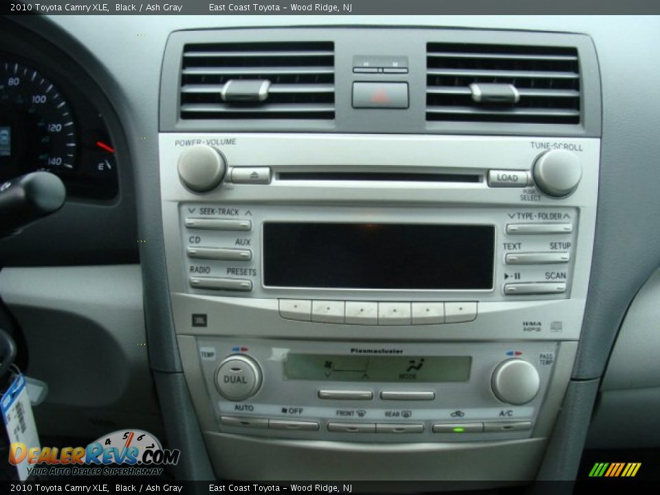 2010 Toyota Camry XLE Black / Ash Gray Photo #11