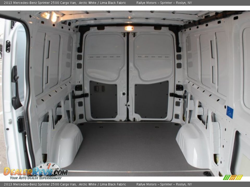 2013 Mercedes-Benz Sprinter 2500 Cargo Van Arctic White / Lima Black Fabric Photo #15