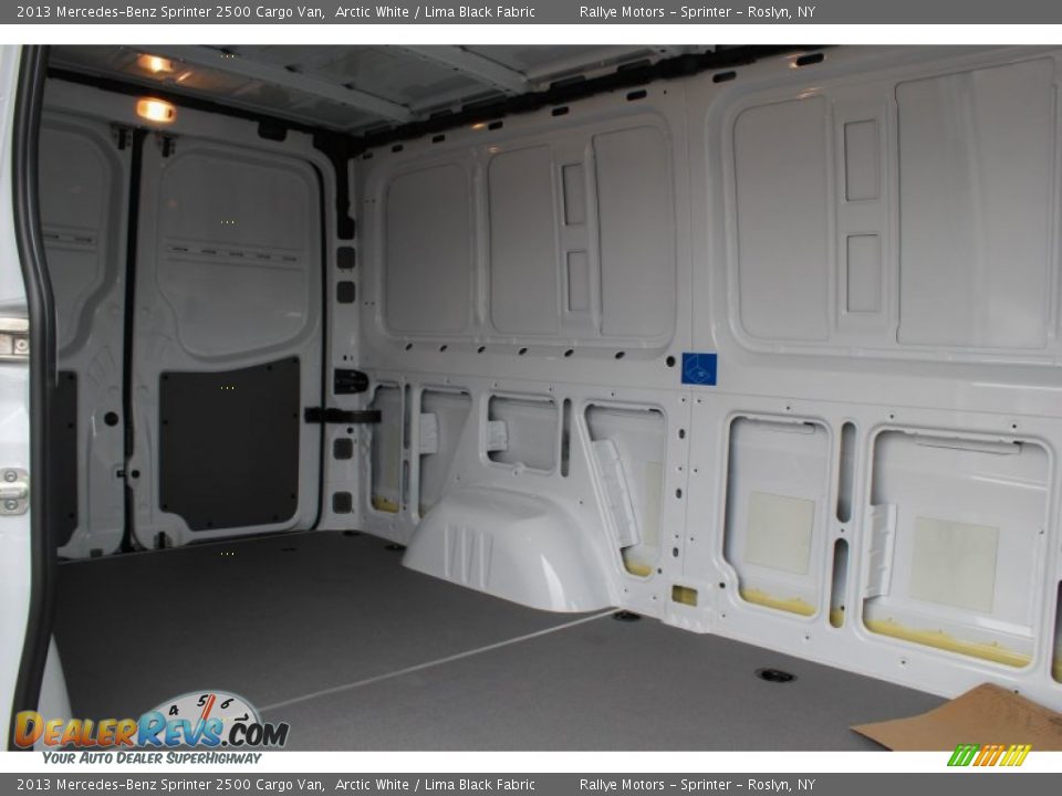 2013 Mercedes-Benz Sprinter 2500 Cargo Van Arctic White / Lima Black Fabric Photo #16