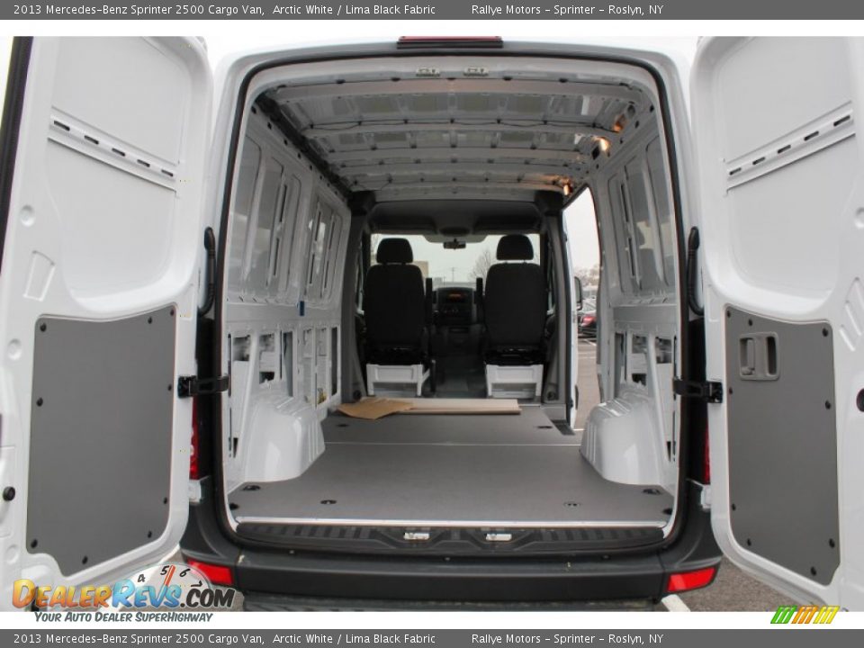 2013 Mercedes-Benz Sprinter 2500 Cargo Van Arctic White / Lima Black Fabric Photo #17