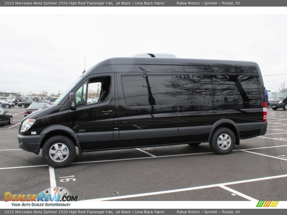 Jet Black 2013 Mercedes-Benz Sprinter 2500 High Roof Passenger Van Photo #3