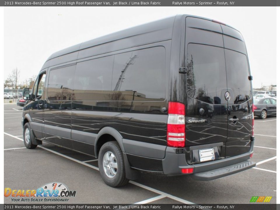 2013 Mercedes-Benz Sprinter 2500 High Roof Passenger Van Jet Black / Lima Black Fabric Photo #4