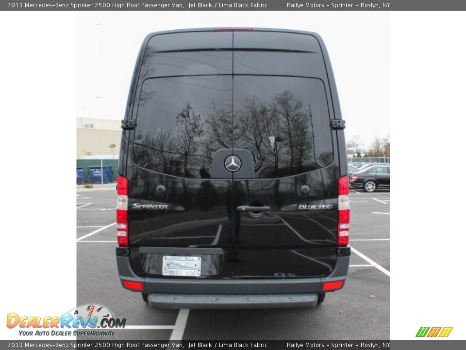 2013 Mercedes-Benz Sprinter 2500 High Roof Passenger Van Jet Black / Lima Black Fabric Photo #5