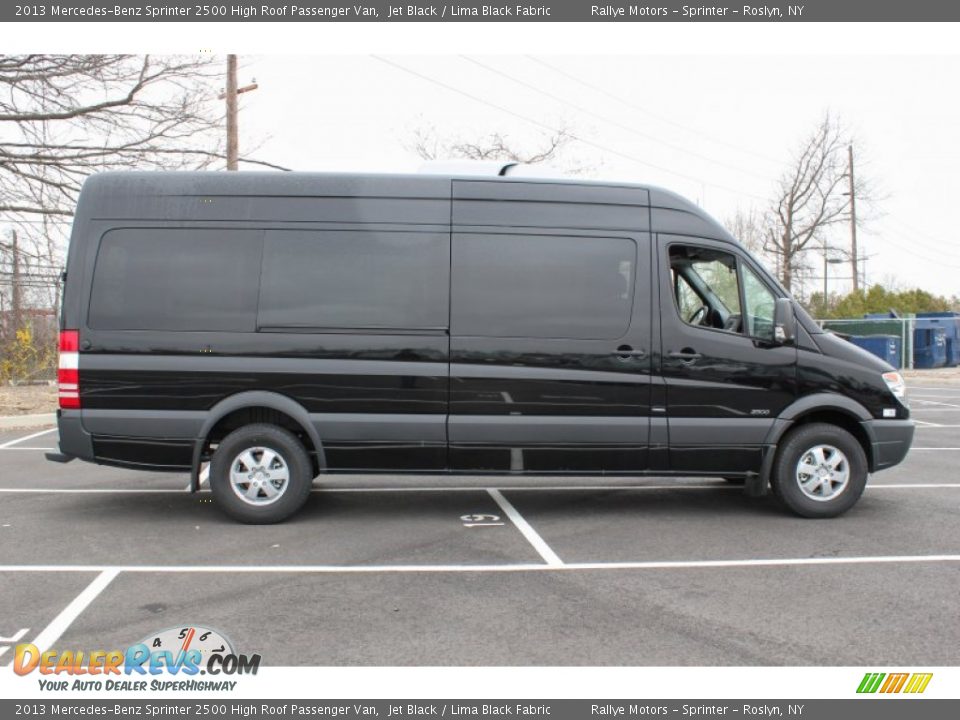 Jet Black 2013 Mercedes-Benz Sprinter 2500 High Roof Passenger Van Photo #7