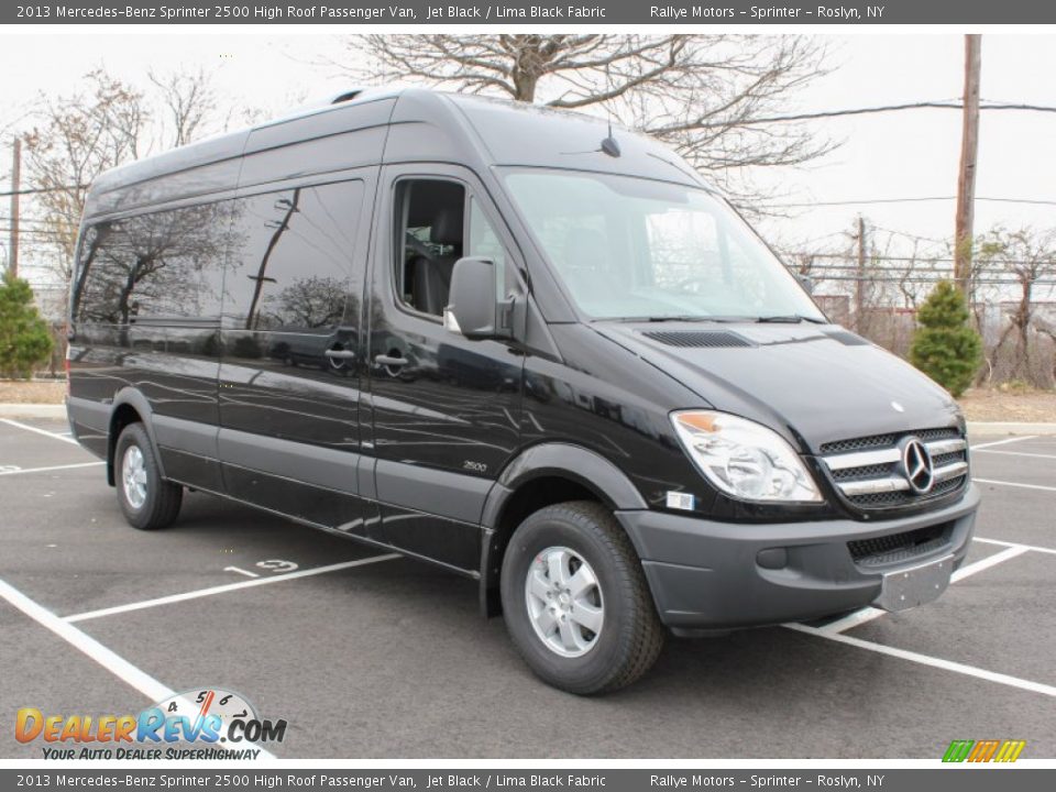 Front 3/4 View of 2013 Mercedes-Benz Sprinter 2500 High Roof Passenger Van Photo #8