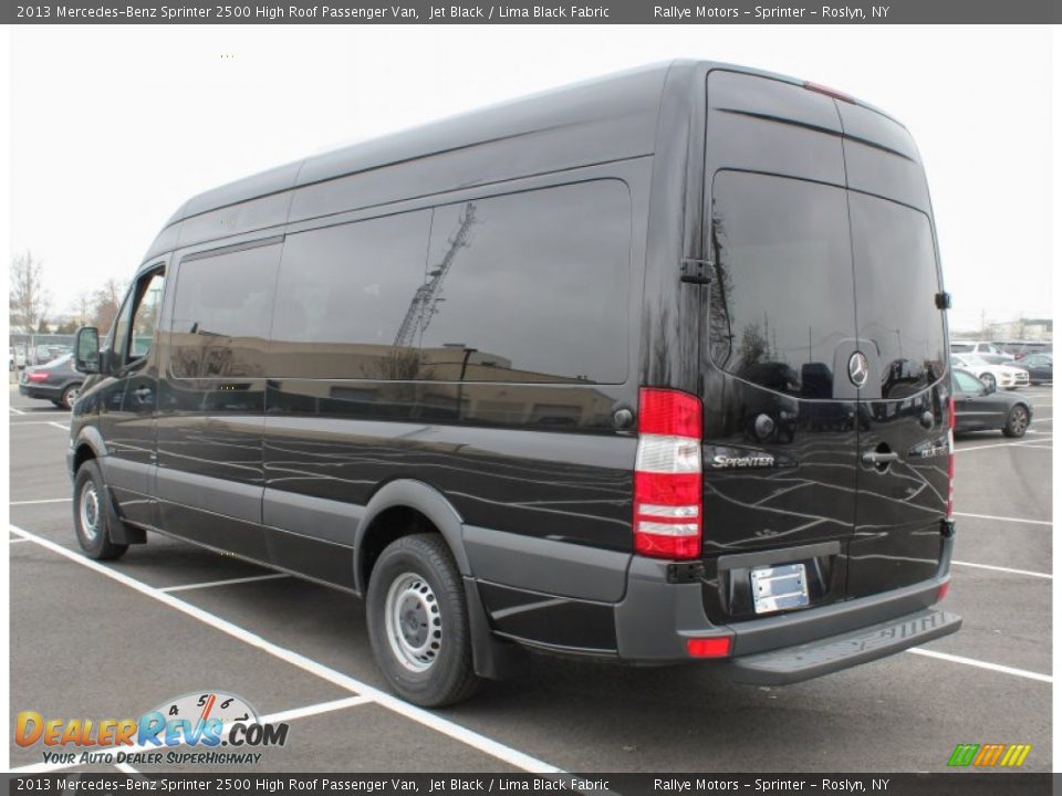 2013 Mercedes-Benz Sprinter 2500 High Roof Passenger Van Jet Black / Lima Black Fabric Photo #4