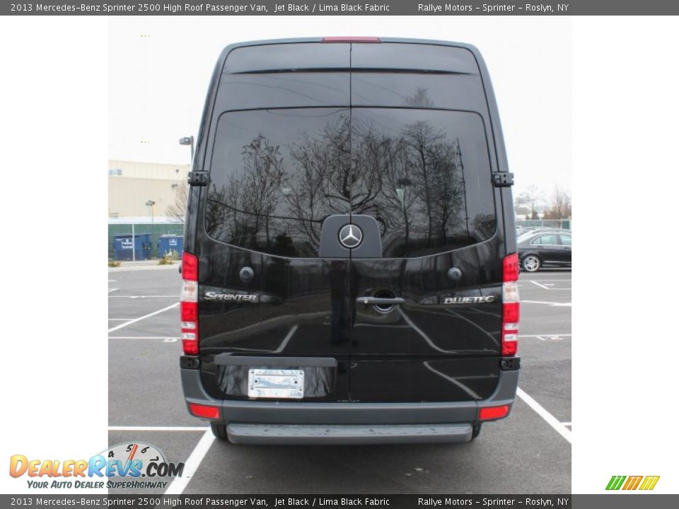 2013 Mercedes-Benz Sprinter 2500 High Roof Passenger Van Jet Black / Lima Black Fabric Photo #5