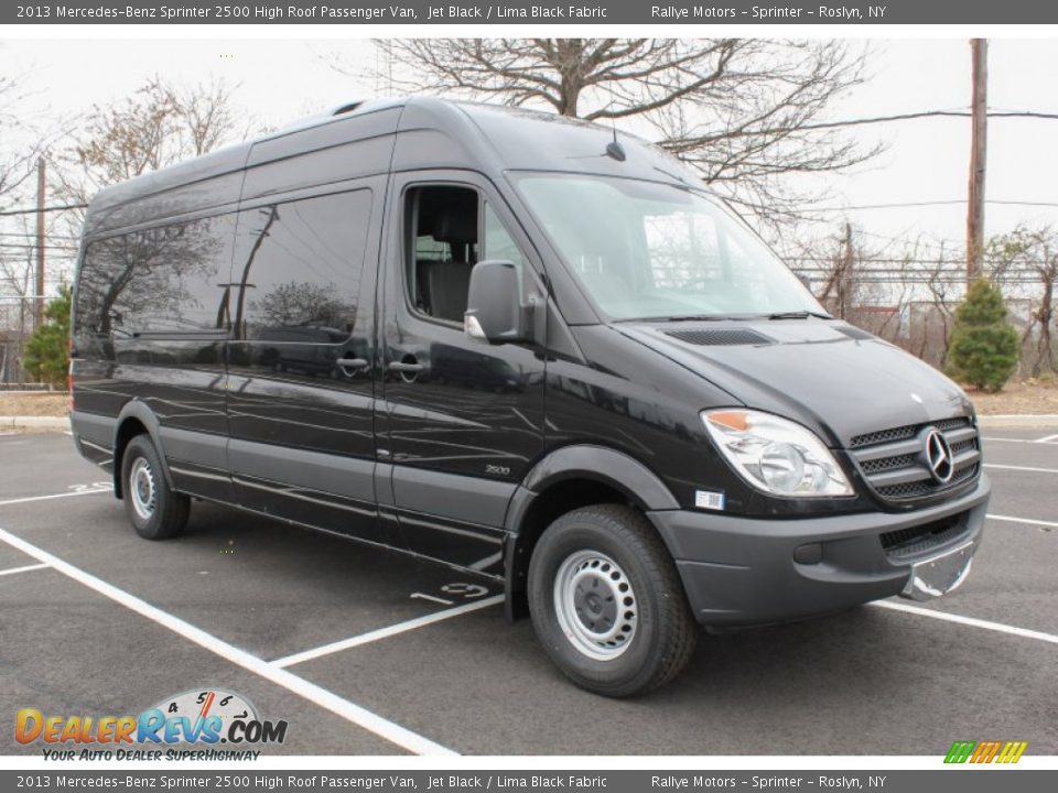 Front 3/4 View of 2013 Mercedes-Benz Sprinter 2500 High Roof Passenger Van Photo #7