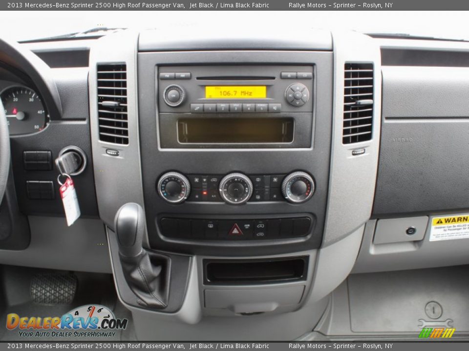 Dashboard of 2013 Mercedes-Benz Sprinter 2500 High Roof Passenger Van Photo #12