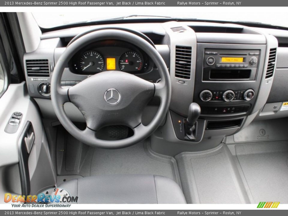 Dashboard of 2013 Mercedes-Benz Sprinter 2500 High Roof Passenger Van Photo #13