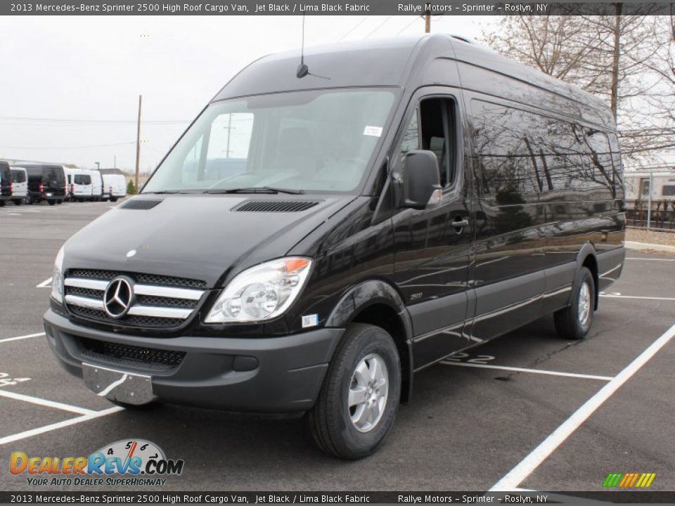 Front 3/4 View of 2013 Mercedes-Benz Sprinter 2500 High Roof Cargo Van Photo #1