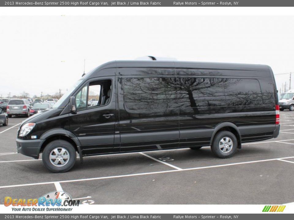 Jet Black 2013 Mercedes-Benz Sprinter 2500 High Roof Cargo Van Photo #3