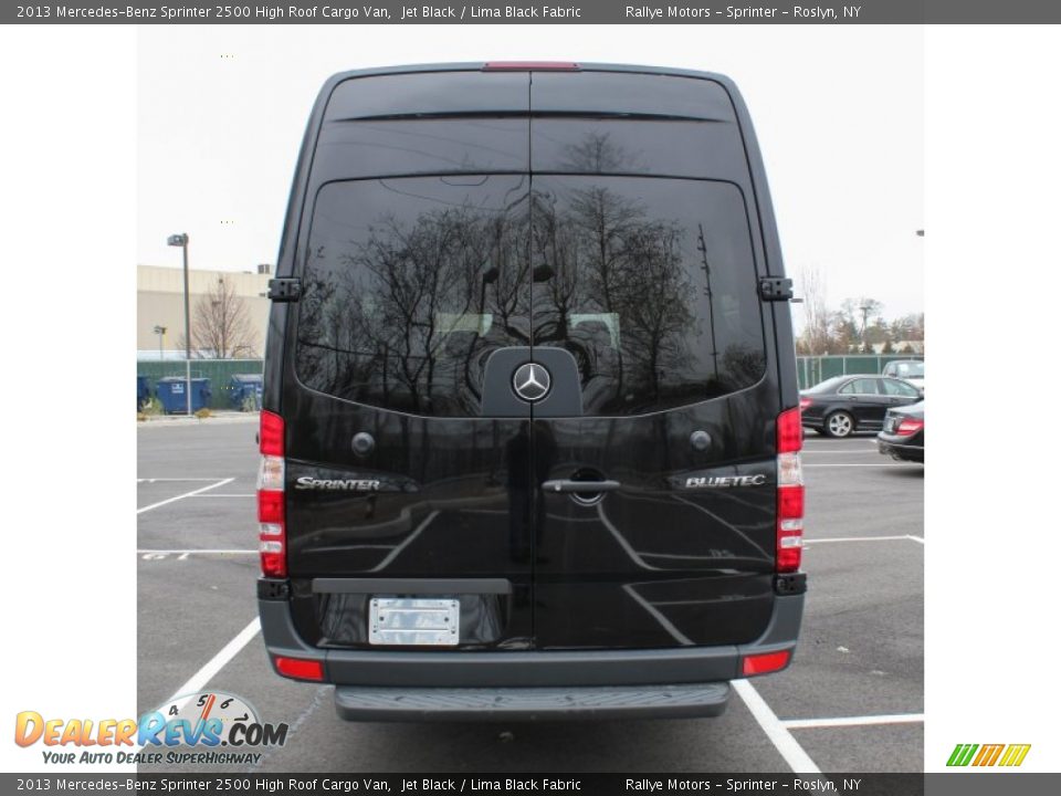 2013 Mercedes-Benz Sprinter 2500 High Roof Cargo Van Jet Black / Lima Black Fabric Photo #5