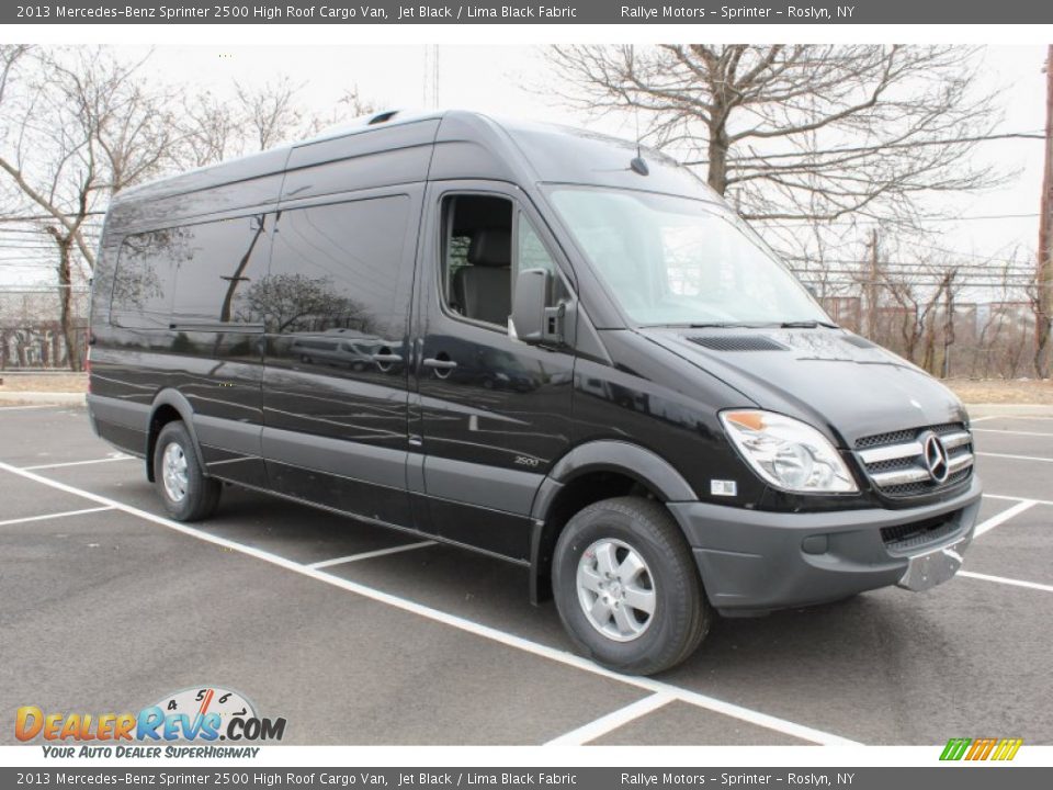 Front 3/4 View of 2013 Mercedes-Benz Sprinter 2500 High Roof Cargo Van Photo #7