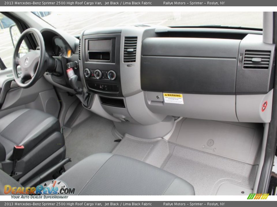 Dashboard of 2013 Mercedes-Benz Sprinter 2500 High Roof Cargo Van Photo #8