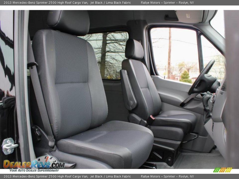 Front Seat of 2013 Mercedes-Benz Sprinter 2500 High Roof Cargo Van Photo #9