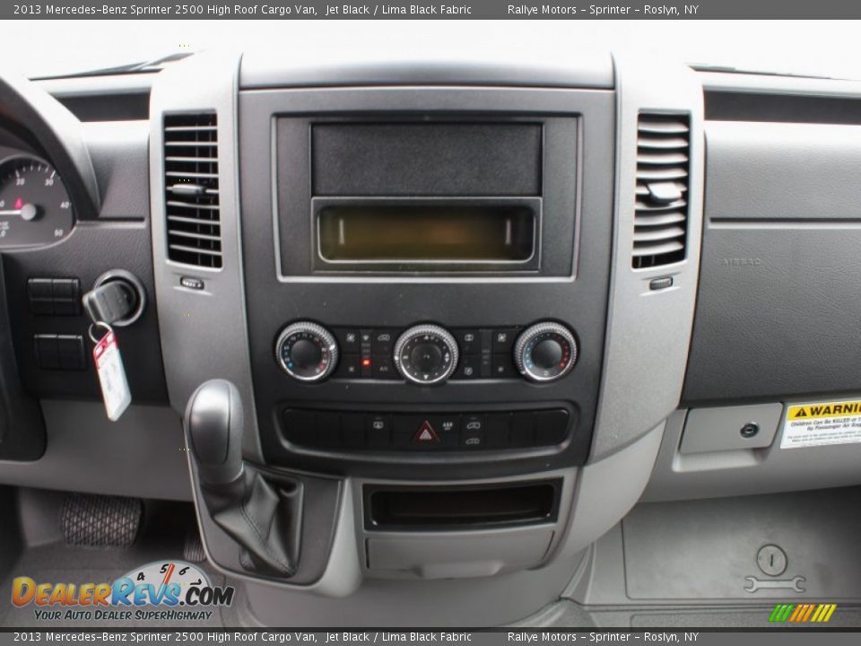 Controls of 2013 Mercedes-Benz Sprinter 2500 High Roof Cargo Van Photo #12
