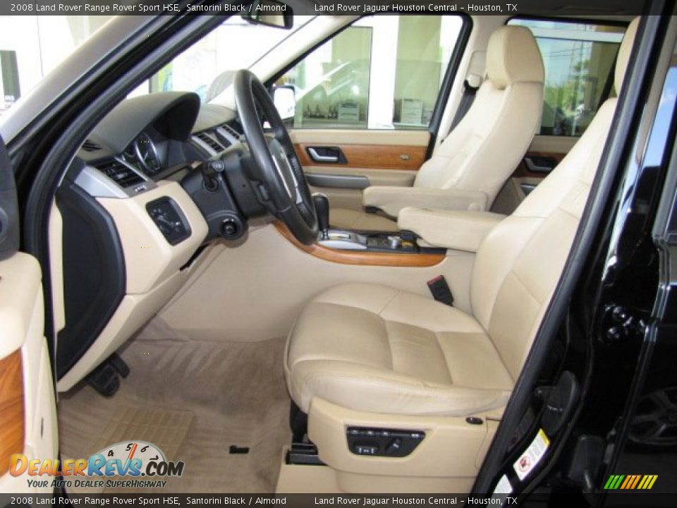 Almond Interior - 2008 Land Rover Range Rover Sport HSE Photo #2